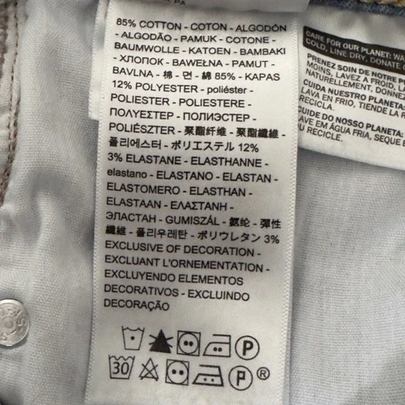 Levi's Women's Mile High Super Skinny Jeans Size 29 Light Wash High Rise Strech - Picture 13 of 16